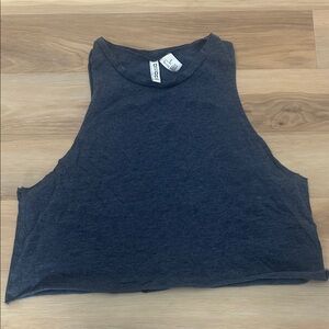 H&M Blue Crop Top